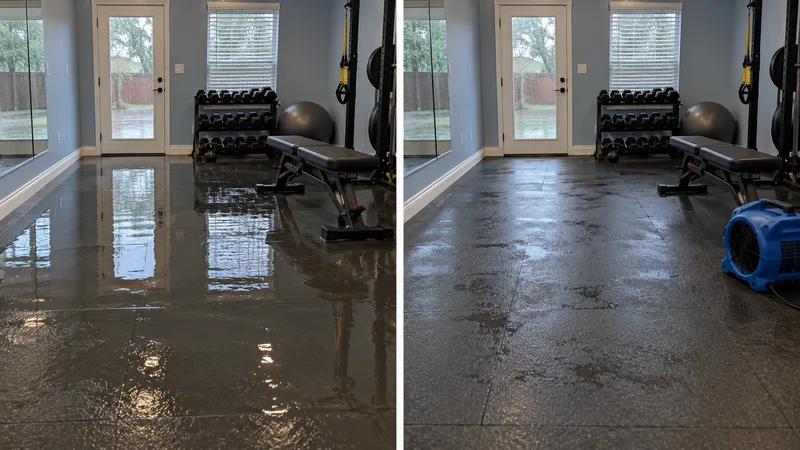 Conceptual before and after bulk water extraction near Seabreeze Park